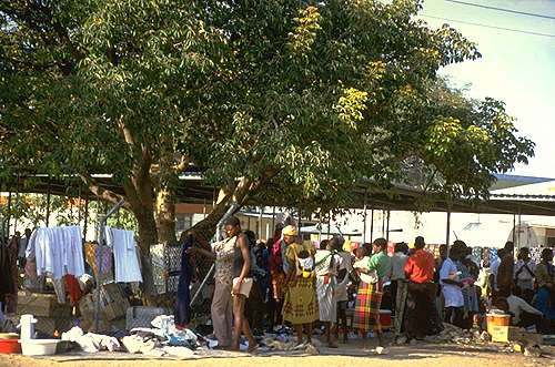 Markt in Rundu - Kavango, Namibia