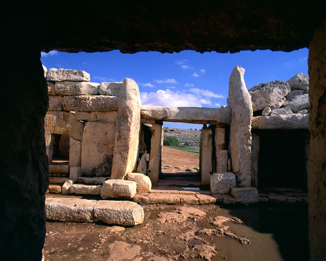 Mnajdra - Tempelensemble aus der Vorzeit Maltas, Malta