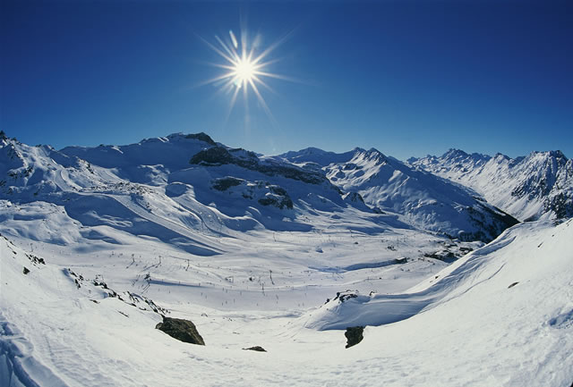 Tirol - Skigebiet von Ischgl [Mallaun], Österreich