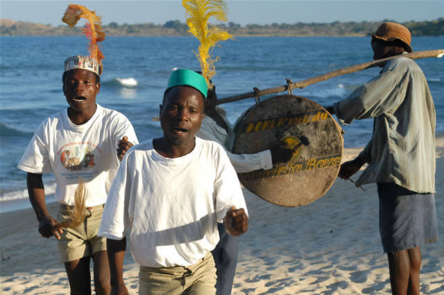 Musiker im Norden Malawis