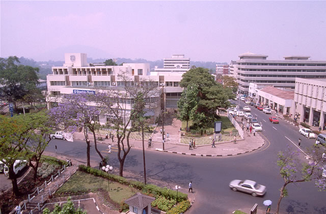 Blantyre - Blick auf die Stadt
