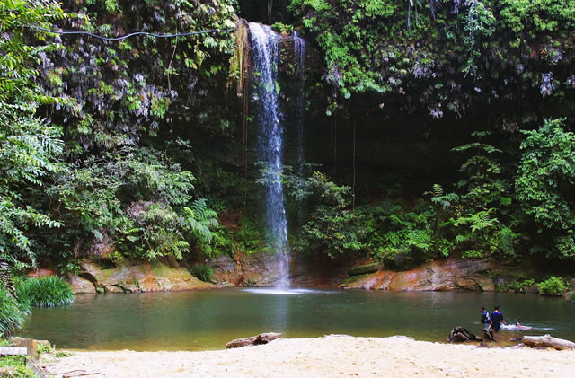 Lambir Wasserfall - Nationalpark Sarawak, Malaysia