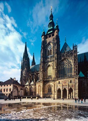St Vitus\'s Cathedral, Prague Castle, Tschechien
