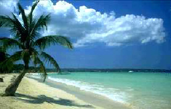 Strand bei Negril, Jamaika
