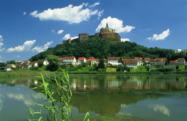 Südburgenland - Güssing mit Burg [Herzberger], Österreich