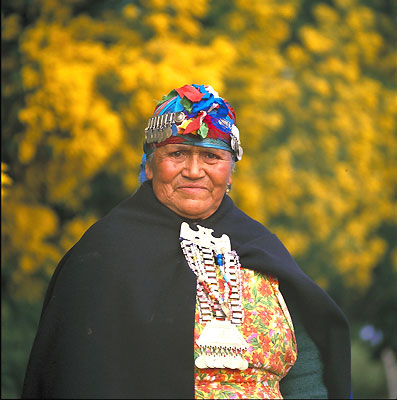 Mujer Mapuche, Chile