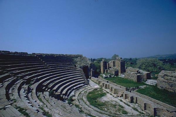 Nikopolis, Antikes Theater, Griechenland