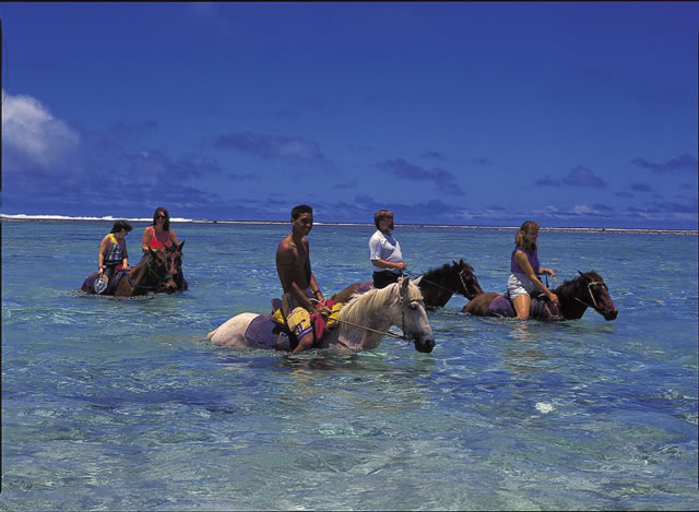 Strandreiten, Cook Islands