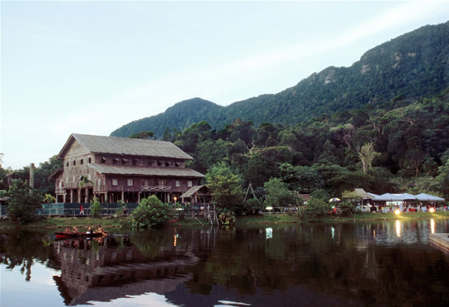 Melanau Tall House - Sarawak Cultural Village, Malaysia
