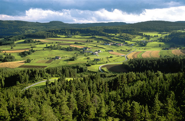 Niederösterreich - Landschaft im Waldviertel [Trumler], Österreich