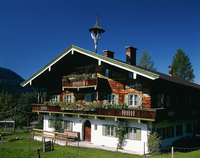 Tirol - Bauernhaus bei Kitzbühel [Mallaun], Österreich