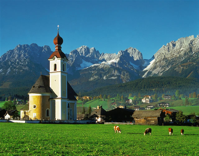 Tirol - Going am Wilden Kaiser[Jezierzanski], Österreich