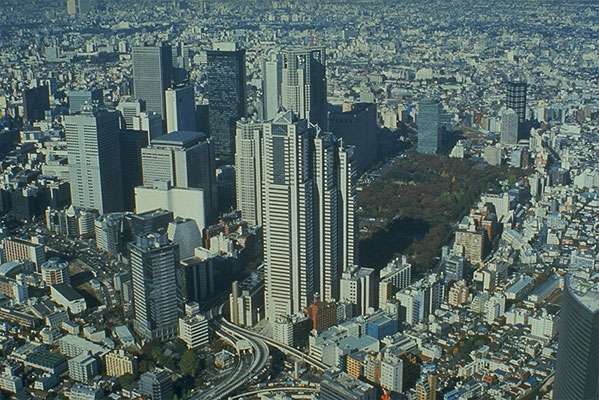 Tokio, Blick auf Shinjuku, Japan