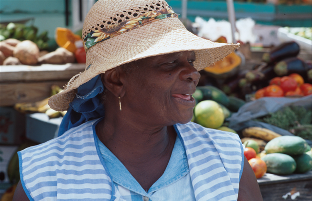 Marktfrau - Market Stall Lady, Antigua & Barbuda