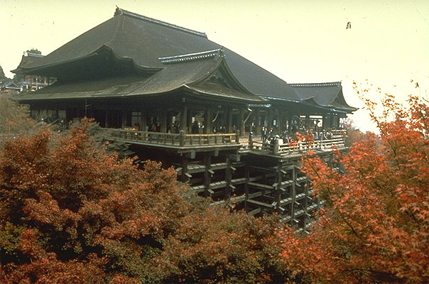 Kiyomizu-Tempel, Kyoto, Japan