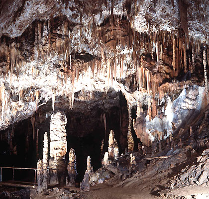 Aggtelek Höhleninnere, Ungarn