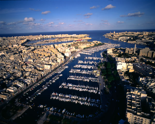 Jachthafen - Yacht Marine, Malta