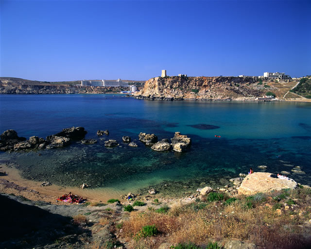 Ghajn Tuffieha, Malta