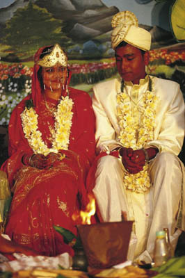 Hindu-Hochzeit, Mauritius