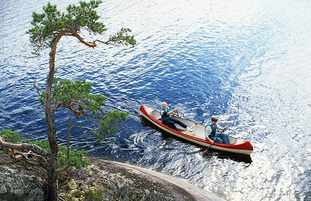 Canoeing, Finnland