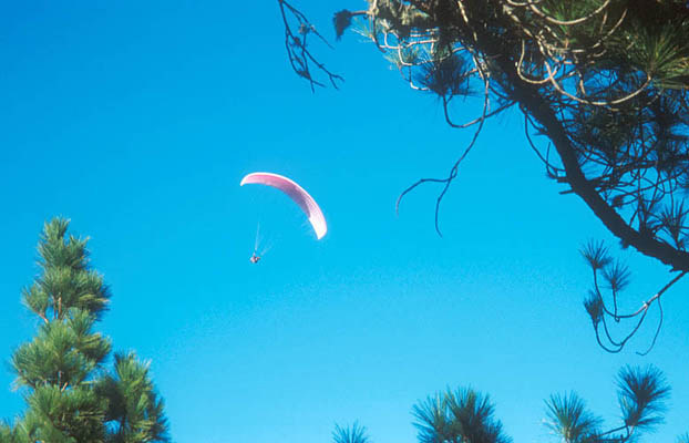Paragliding, La Palma, Kanarische Inseln