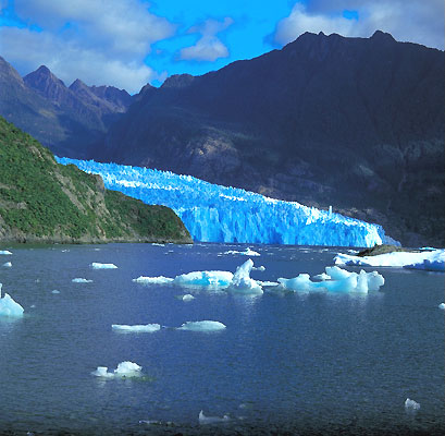 Lago Y Glaciar San Rafael, Chile