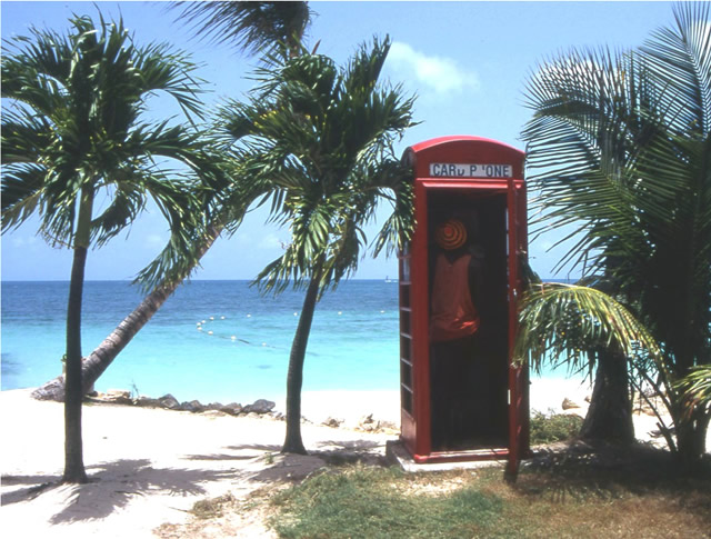 Telefonzelle - Telephone Booth, Antigua & Barbuda
