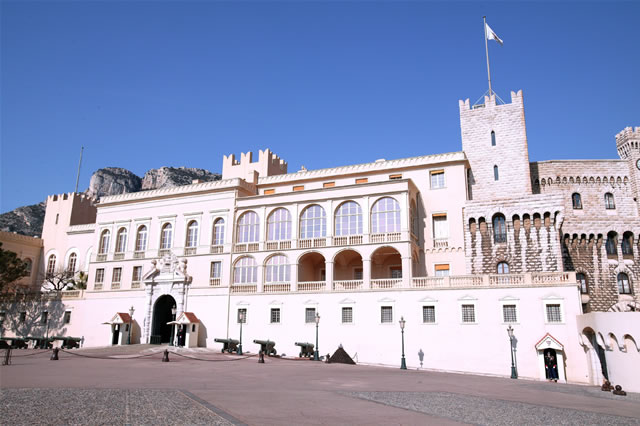 Der fürstliche Palast - Palais Princier, Monaco
