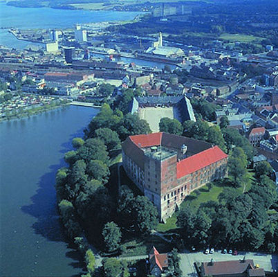 Koldinghus Schlossruine, Kolding, Dänemark