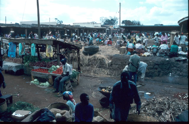 Marktstände in Lilongwe